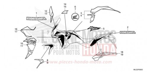 MARKE/STREIFEN (4) CRF1100D2N de 2022